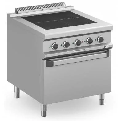 Cocina eléctrica industrial con horno