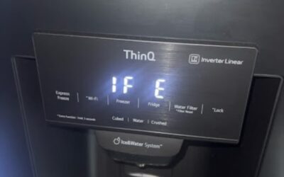 Error IF E, refrigerador LG inverter