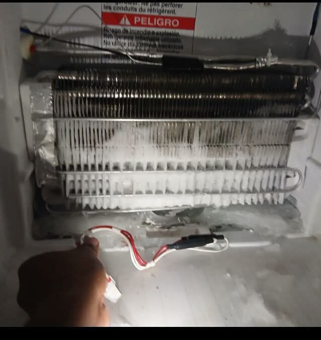 Error de evaporador se congela Mabe