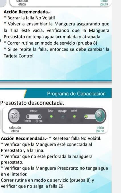 Lavadora Mabe no centrifuga lavado y centrifugado parpadeando