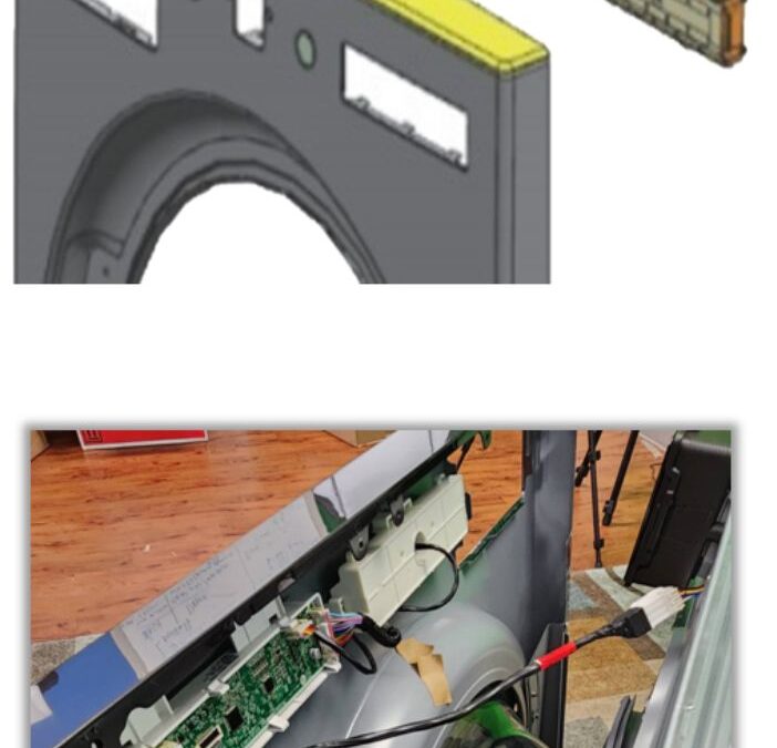 Sensor de gabinete lavadora LG